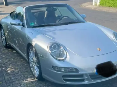 Gebraucht Porsche 911 Carrera 4 Cabriolet 325 PS (239 kW) 2006 Silber Cabrio