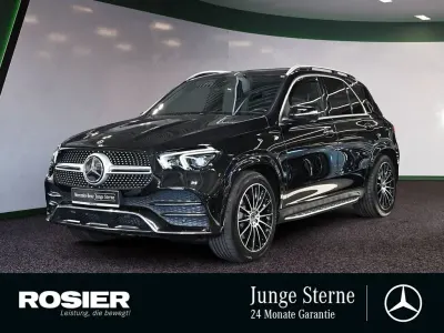 Gebraucht Mercedes GLE450 AMG Exclusive 367 PS (269 kW) 2024 Schwarz / obsidianschwarz SUV