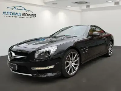 Gebraucht Mercedes SL63 AMG AMG 537 PS (394 kW) 2012 Designo mokkaschwarz Cabrio
