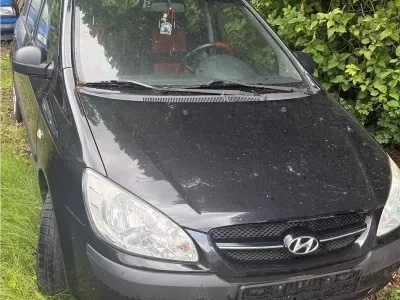 Gebraucht Hyundai Getz 66 PS (48 kW) 2008 Schwarz Kleinwagen