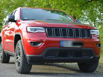 Gebraucht Jeep Grand Cherokee Trailhawk 250 PS (183 kW) 2017 Rot SUV