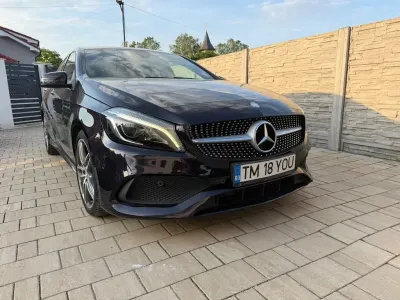 Gebraucht Mercedes A200 AMG line 136 PS (100 kW) 2016 Violett Kleinwagen