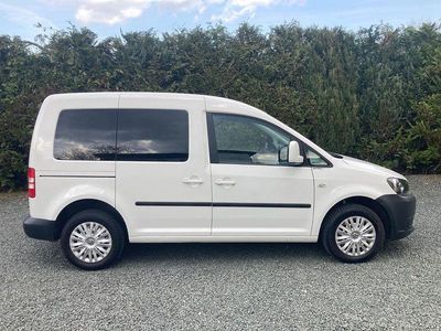 Gebraucht VW Caddy 75 PS (55 kW) 2014 Weiß Van / Kleinbus