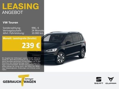 Usata VW Touran Goal 150 CV (110 kW) 2025 Nero Monovolume