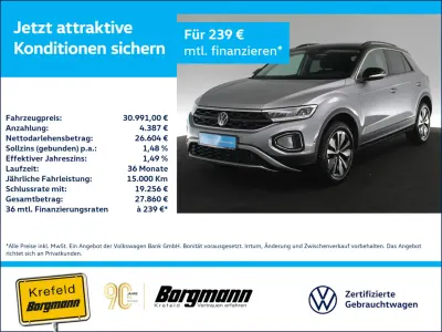 Begagnad VW T-Roc Goal 150 HK (110 kW) 2025 Silver SUV