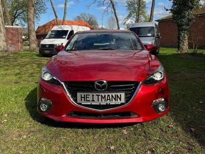Usata Mazda 3 Sports-Line 120 CV (88 kW) 2015 Rosso Utilitaria