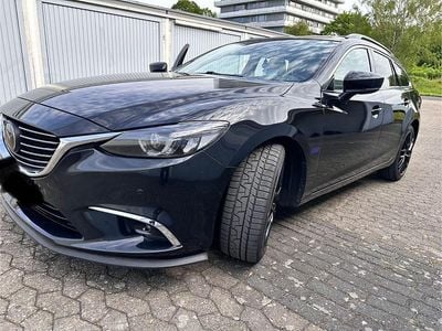 Usata Mazda 6 Nakama Intense 175 CV (128 kW) 2016 Nero Station wagon