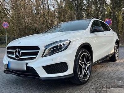 Gebraucht Mercedes GLA250 AMG line 211 PS (155 kW) 2015 Weiß SUV
