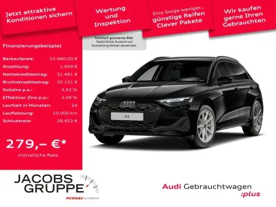 Gebraucht Audi A3 Ambiente 204 PS (150 kW) 2025 Schwarz Limousine