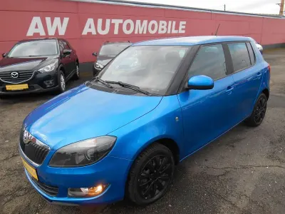Gebraucht Skoda Fabia Ambition 86 PS (63 kW) 2014 Blau Limousine