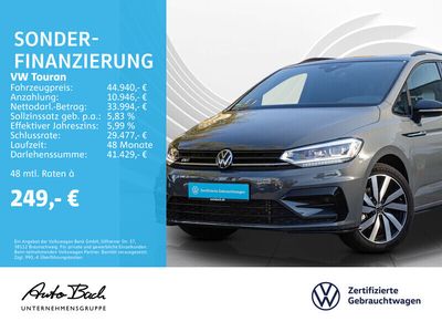 Gebraucht VW Touran Style 150 PS (110 kW) 2024 Delfingrau metallic Van / Kleinbus