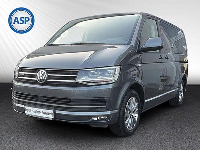 Gebraucht VW Multivan Highline 204 PS (150 kW) 2017 Grau (indiumgrau metallic) Van / Kleinbus