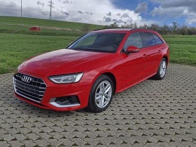 Gebraucht Audi A4 Advanced 163 PS (119 kW) 2020 Rot Kombi