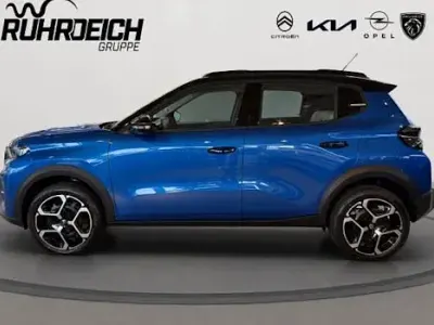 Gebraucht Citroën e-C3 83 kW (113 PS) 2026 Lackierung bright blue/typ aus Limousine