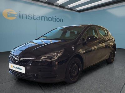 Gebraucht Opel Astra Edition 110 PS (80 kW) 2021 Schwarz Limousine