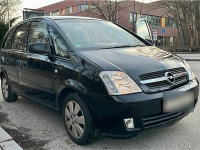 Gebraucht Opel Meriva 125 PS (91 kW) 2003 Schwarz Van / Kleinbus
