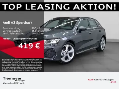 Brugt Audi A3 S-Line 150 HK (110 kW) 2025 Grå Sedan