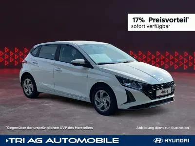 Neu Hyundai i20 Select 101 PS (74 kW) 2025 Weiß Kleinwagen