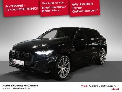 Gebraucht Audi Q8 S-Line 286 PS (210 kW) 2023 Mythosschwarz metallic SUV