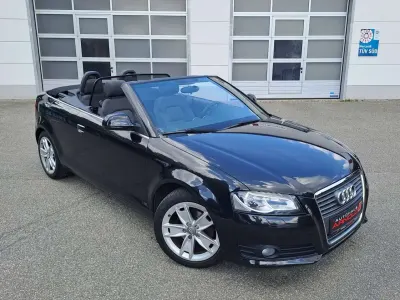 Gebraucht Audi A3 Cabriolet Ambition 105 PS (77 kW) 2009 Schwarz Cabrio