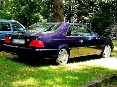 Gebraucht Mercedes 500 1995 Blau Coupé