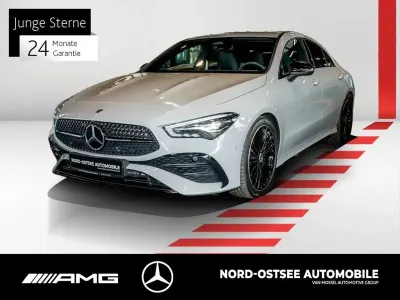 Gebraucht Mercedes CLA200 AMG 163 PS (119 kW) 2025 Manufaktur alpingrau uni Coupé