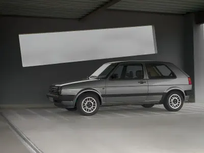 Gebraucht VW Golf II 94 PS (69 kW) 1990 Silber Kleinwagen