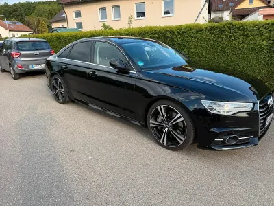 Brugt Audi A6 320 HK (235 kW) 2016 Sort Sedan