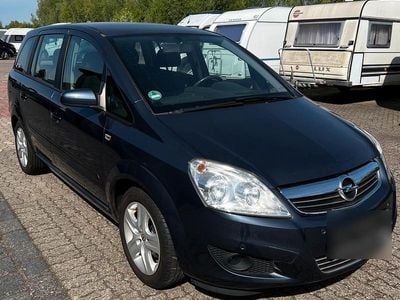 Gebraucht Opel Zafira Edition 115 PS (84 kW) 2009 Blau Van / Kleinbus