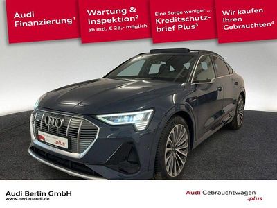 Gebraucht Audi e-tron Sportback S-Line 300 kW (408 PS) 2021 Blau SUV