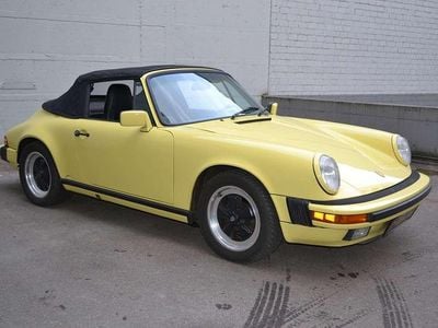 Gebraucht Porsche 911 218 PS (160 kW) 1987 Limonengelb Cabrio