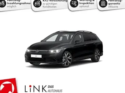 Gebraucht VW Golf VII R-line 150 PS (110 kW) 2021 Deep black perleffekt Kleinwagen