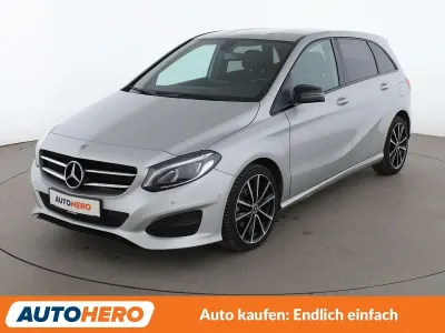 Gebraucht Mercedes B180 Urban 122 PS (89 kW) 2018 Silber Kleinwagen
