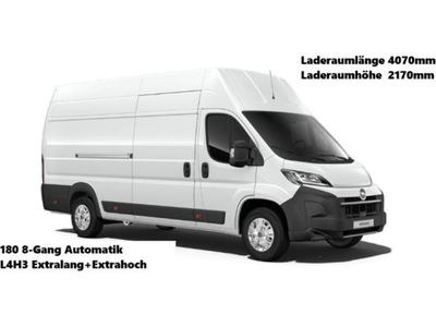 gebraucht Opel Movano 180 35+ L4H3 Automatik *CargoPlus|TechnoPlus|VisibilityPlus*