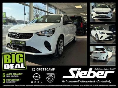 Gebraucht Opel Corsa-e Edition 100 kW (136 PS) 2022 Jade weiss/arktis weiss Kleinwagen