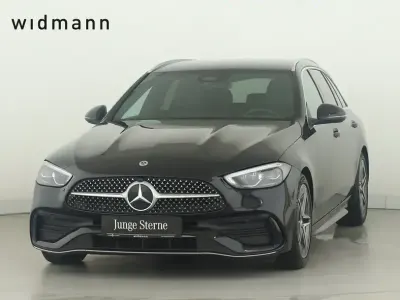 Gebraucht Mercedes C200 AMG 163 PS (119 kW) 2023 Schwarz uni Kombi
