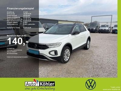 Gebraucht VW T-Roc Life 116 PS (85 kW) 2024 Pure white SUV
