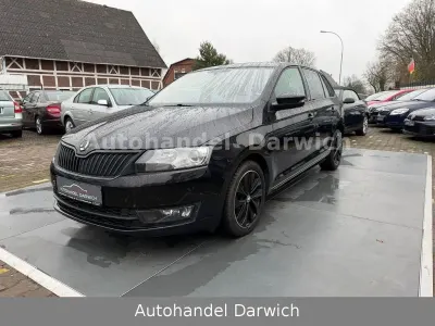 Gebraucht Skoda Rapid Monte Carlo 90 PS (66 kW) 2015 Schwarz Kleinwagen