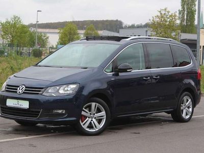 gebraucht VW Sharan Match BMT 4Motion Pano Navi LED Keyless