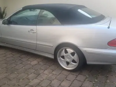 Gebraucht Mercedes CLK200 150 PS (110 kW) 2000 Silber Cabrio