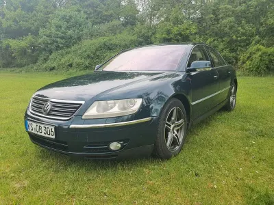 Usata VW Phaeton 225 CV (165 kW) 2007 Verde Berlina