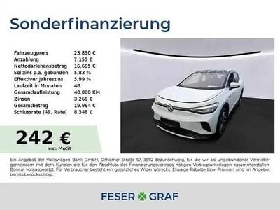 Weiß Gebraucht 2022 VW ID.4 Pro Performance SUV | 23.850 € (Guter Preis)