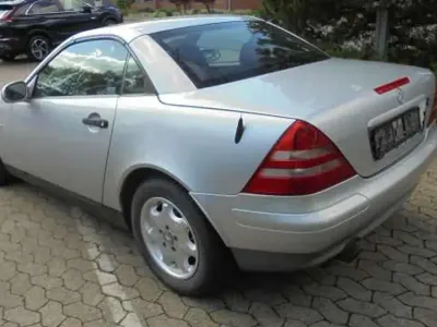 Brugt Mercedes SLK200 136 HK (100 kW) 1999 Sølv Cabriolet