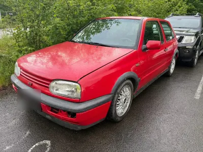 Gebraucht VW Golf III GTI 115 PS (84 kW) 1994 Rot Kleinwagen