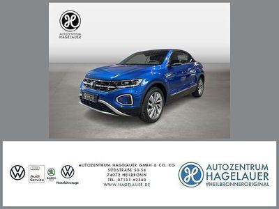 Gebraucht VW T-Roc Cabriolet Move 150 PS (110 kW) 2024 Blau Cabrio