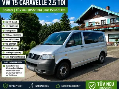 Gebraucht VW Caravelle 131 PS (96 kW) 2007 Silber Van