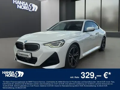 Gebraucht BMW 218 M Sport 156 PS (114 kW) 2025 Weiss / alpinweiss Coupé
