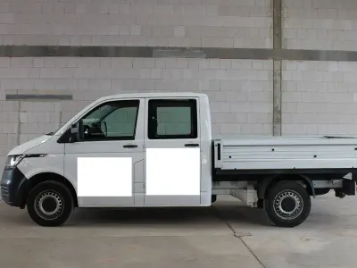 Usata VW Transporter 150 CV (110 kW) 2021 Bianco Furgone