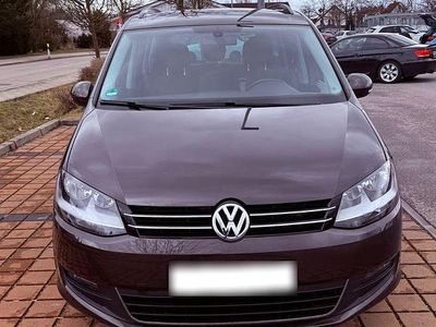 Usata VW Sharan Comfortline 150 CV (110 kW) 2014 Marrone Monovolume