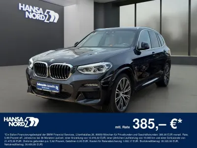 Gebraucht BMW X3 M Sport 286 PS (210 kW) 2021 Schwarz / carbonschwarz (metallic) SUV